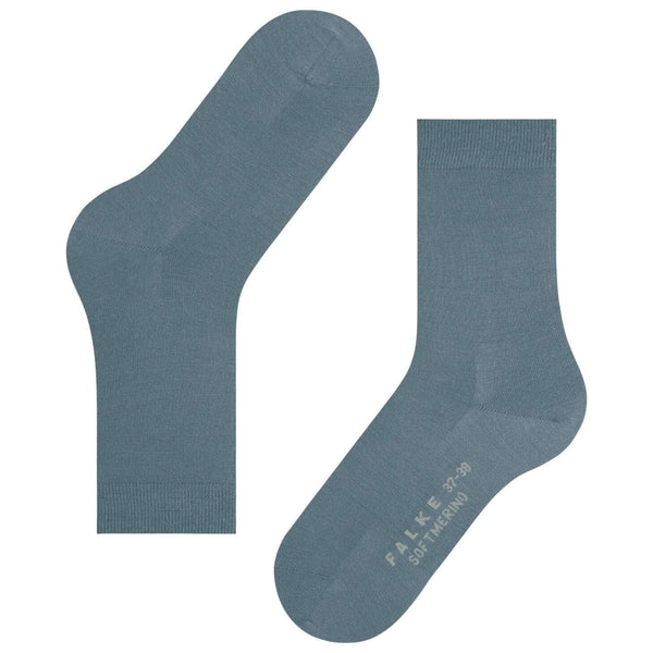 Falke Blue Softmerino Socks