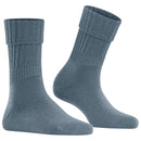 Falke Blue Striggings Rib Boot Socks