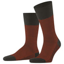 Falke Brown Airport Herringstripe Socks