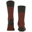 Falke Brown Airport Herringstripe Socks