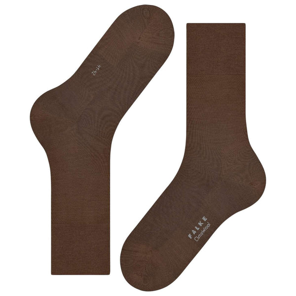 Falke Brown ClimaWool Socks