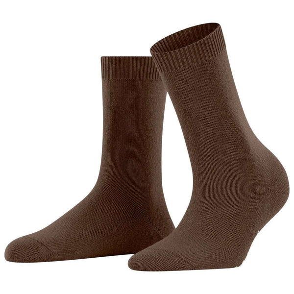 Falke Brown Cosy Wool Socks