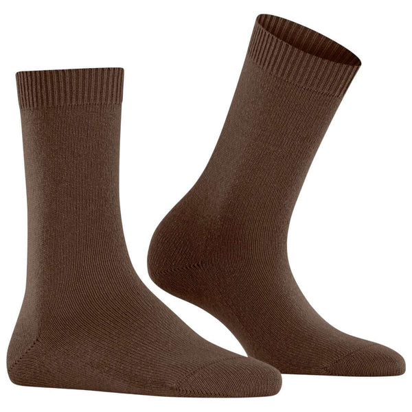 Falke Brown Cosy Wool Socks