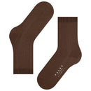 Falke Brown Cosy Wool Socks