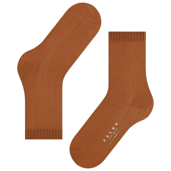 Falke Brown Cosy Wool Socks
