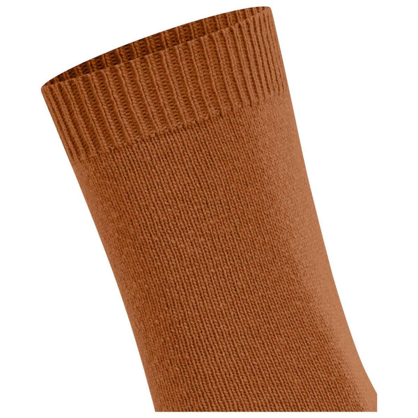 Falke Brown Cosy Wool Socks