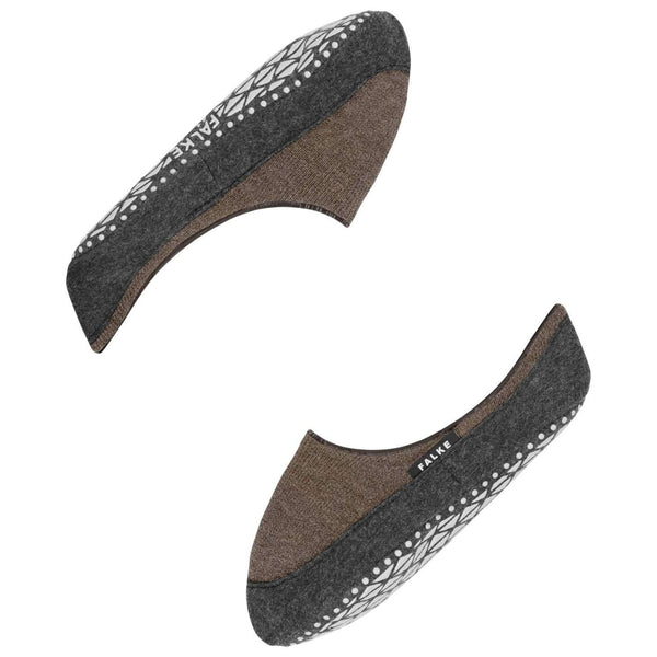 Falke Brown Cosyshoe Invisible Slipper Socks