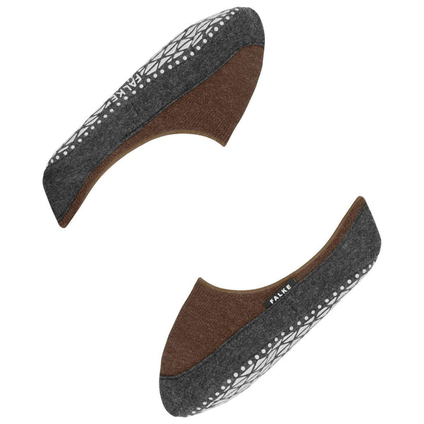 Falke Brown Cosyshoe Invisible Slipper Socks