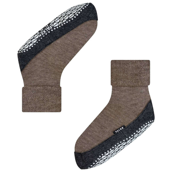 Falke Brown Cosyshoe Slipper Socks