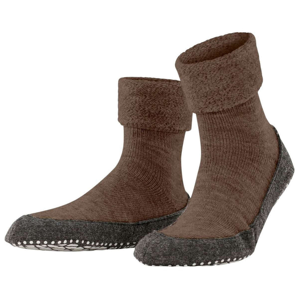 Falke Brown Cosyshoe Slipper Socks