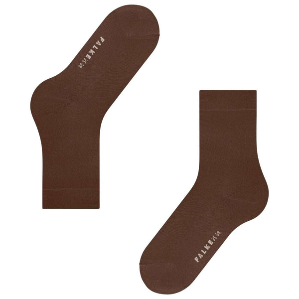 Falke Brown Cotton Touch Socks