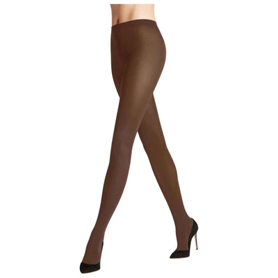 Falke Brown Cotton Touch Tights