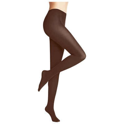 Falke Brown Cotton Touch Tights