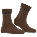 Falke Brown Cuddle Pad Slipper Socks