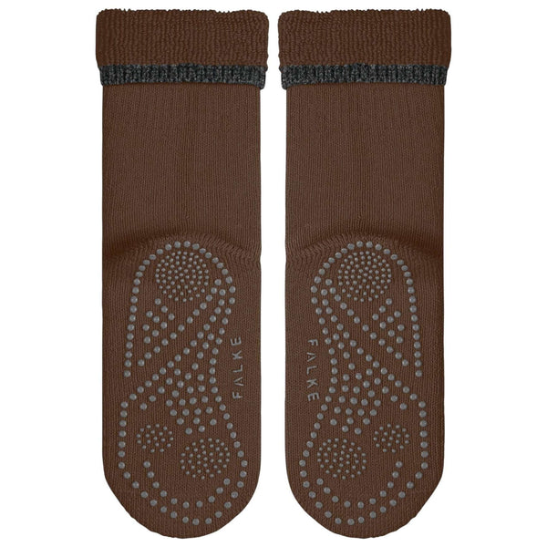 Falke Brown Cuddle Pad Slipper Socks