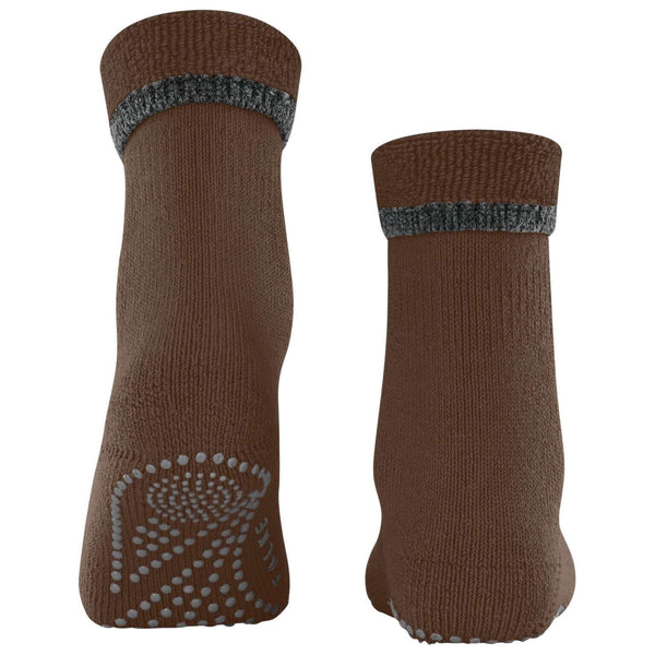 Falke Brown Cuddle Pad Slipper Socks