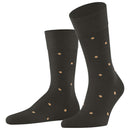 Falke Brown Dot Socks