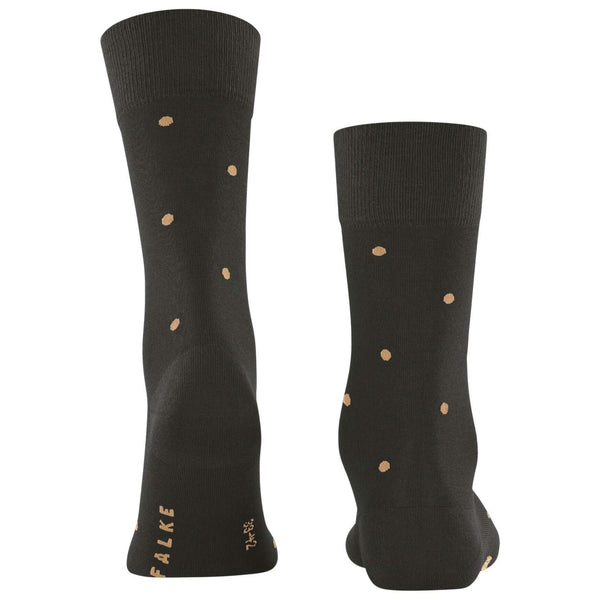 Falke Brown Dot Socks