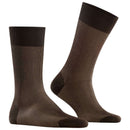 Falke Brown Fine Shadow Socks