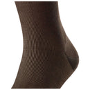 Falke Brown Fine Shadow Socks