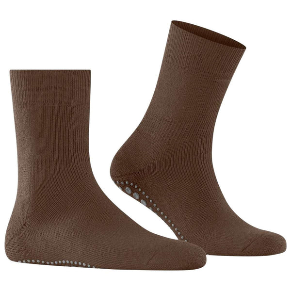 Falke Brown Homepads Slipper Socks