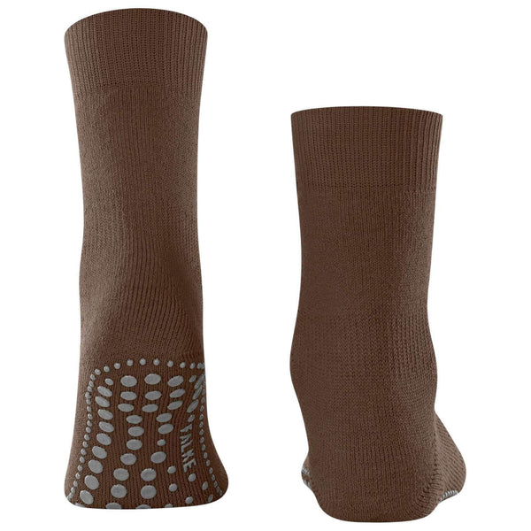 Falke Brown Homepads Slipper Socks