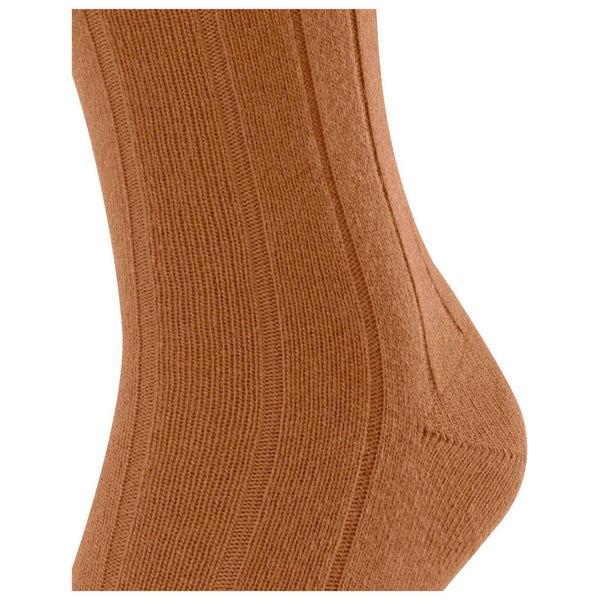 Falke Brown Lhasa Rib Socks