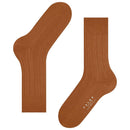 Falke Brown Lhasa Rib Socks