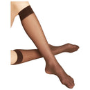 Falke Brown Matt Deluxe 20 Denier Knee High Socks