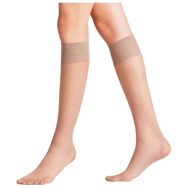 Falke Brown Pure Matt 20 Denier Knee High Socks