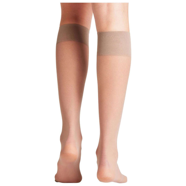 Falke Brown Pure Matt 20 Denier Knee High Socks