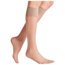 Falke Brown Pure Matt 20 Denier Knee High Socks