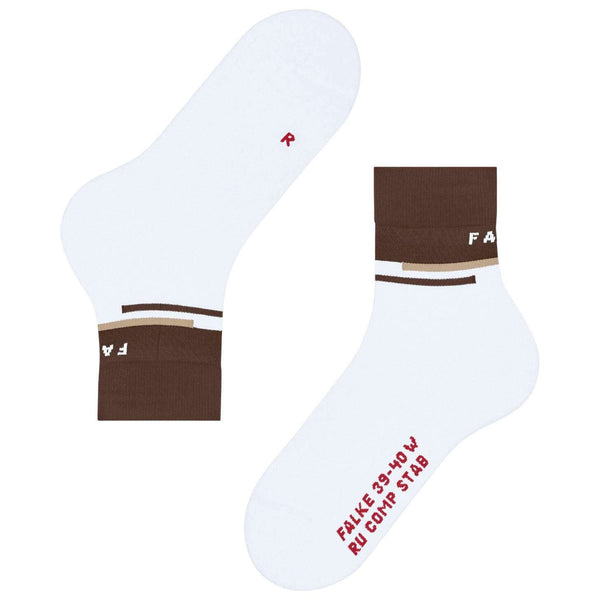 Falke Brown RU Compression Stabilizing Socks