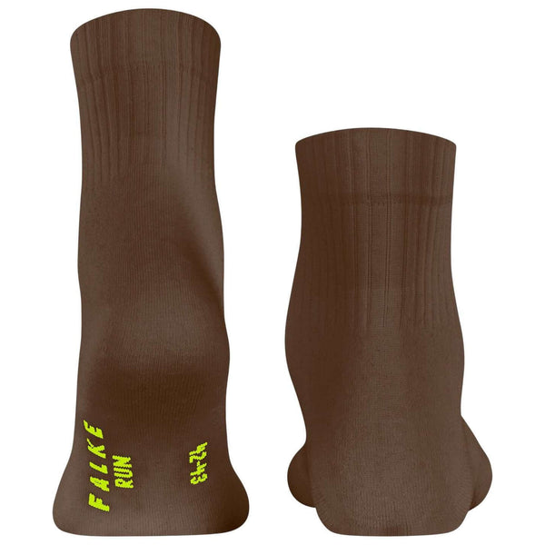 Falke Brown Run Rib Short Socks