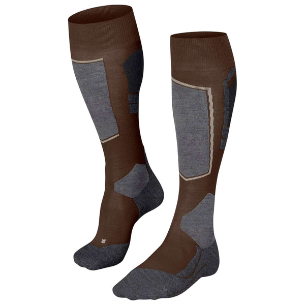 Falke Brown SK4 Advanced Skiing knee High Socks