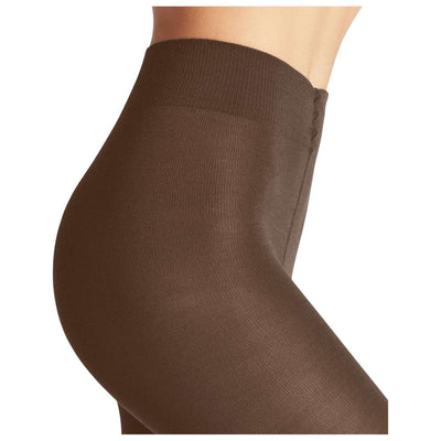 Falke Brown Softmerino Tights