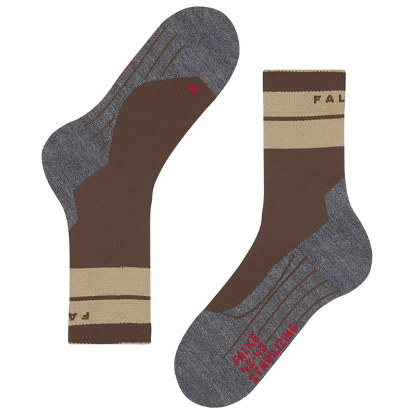Falke Brown TK Compression Stabilizing Trekking Socks