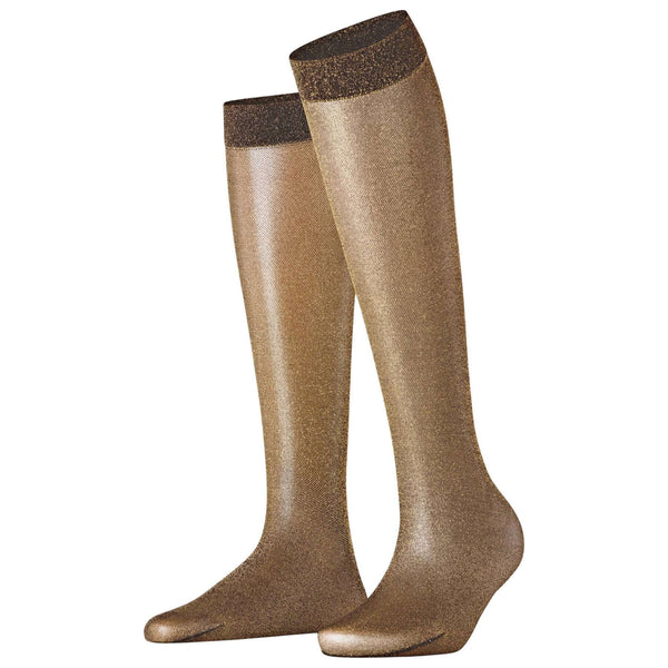 Falke Gold Glitter 30 Denier Knee High Socks