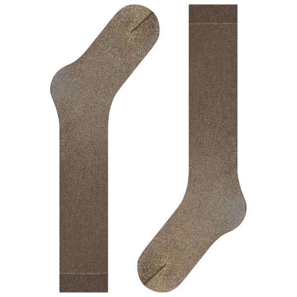 Falke Gold Glitter 30 Denier Knee High Socks