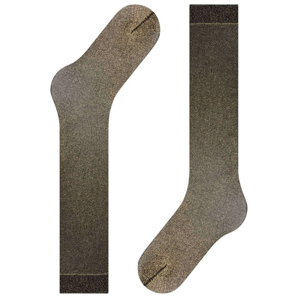 Falke Gold Glitter 30 Denier Knee High Socks
