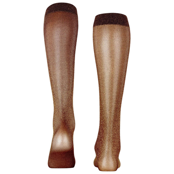Falke Gold Glitter 30 Denier Knee High Socks