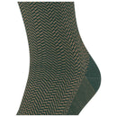 Falke Green Airport Herringstripe Socks