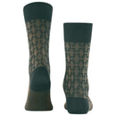 Falke Green Artwork Tie Socks