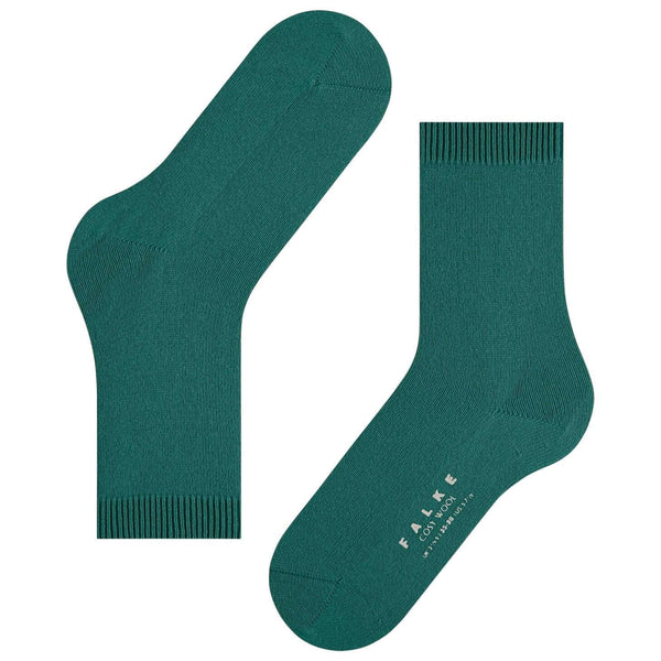 Falke Green Cosy Wool Socks