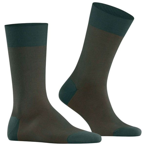 Falke Green Fine Shadow Socks