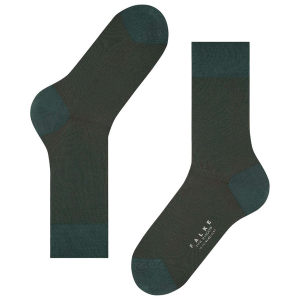 Falke Green Fine Shadow Socks