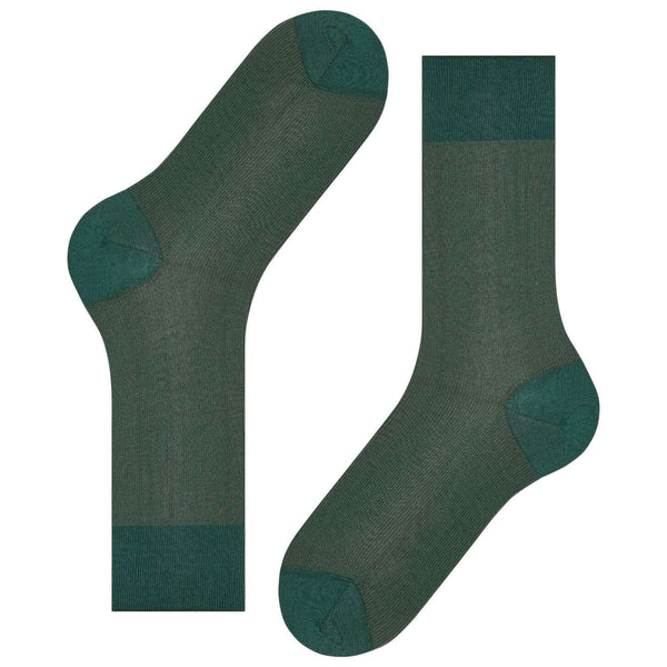 Falke Green Fine Shadow Socks