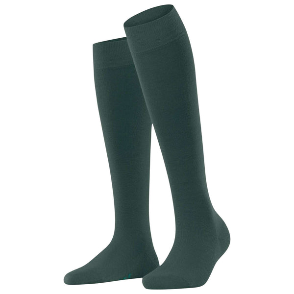 Falke Green Softmerino Knee High Socks