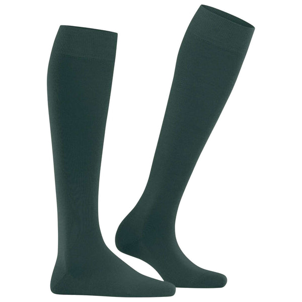 Falke Green Softmerino Knee High Socks