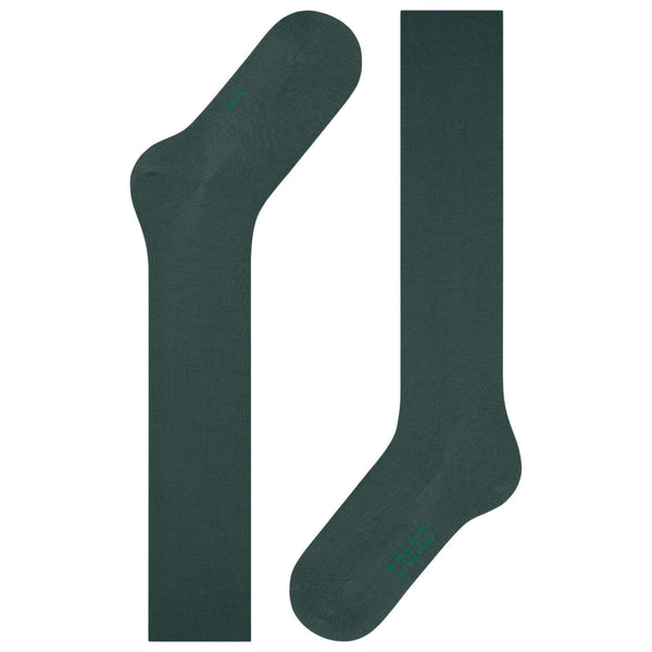 Falke Green Softmerino Knee High Socks